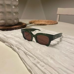 CRAP EYEWEAR Astro Dazey sunglasses. Brand new! green acetate frame